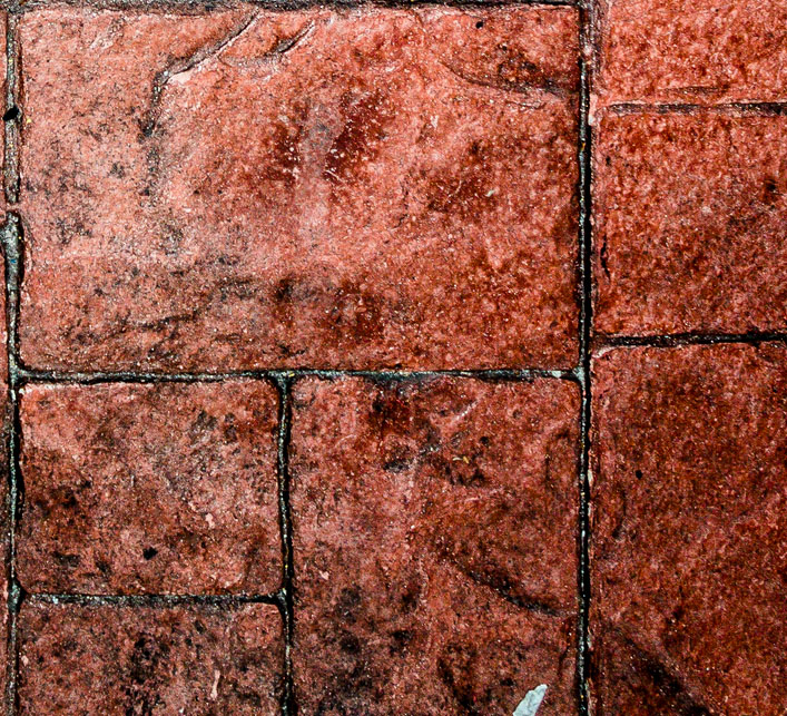 Stamped Concrete texture detail close-up